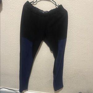 EPTM Black and Blue Zip Joggers